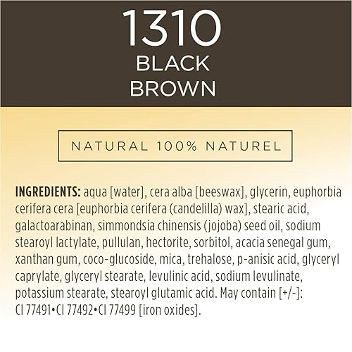 Miniatura 5 de Burts Bees - Máscara nutritiva 100% natural, color negro y marrón, 0.4 onzas (paquete de 2)