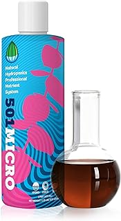 Natural Hydroponics 501MICRO Nutrient Concentrate for Rapid Growth (1-Pint - Part of The Professional Nutrient System)