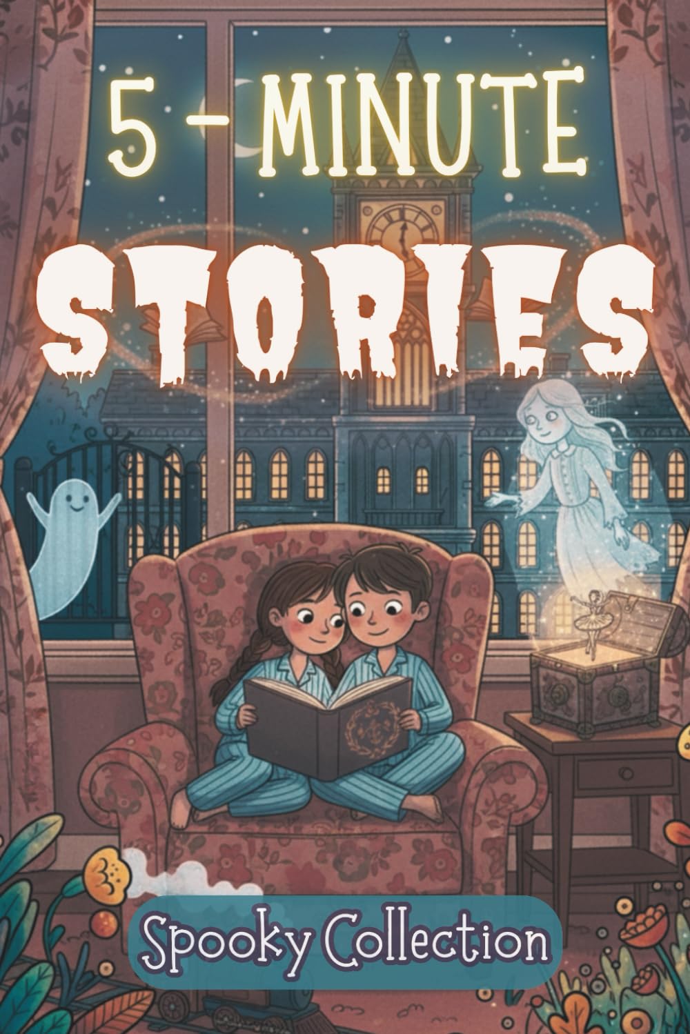 5 Minute Spooky Stories: Halloween Bedtime Adventures, Scary Nighttime Reads, and Horror Collection for Children