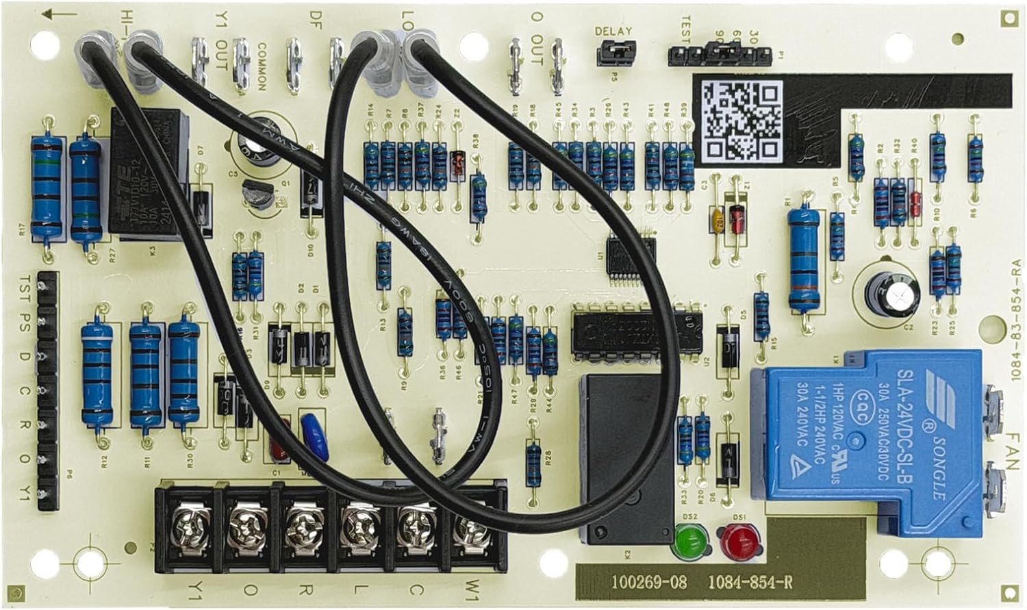 Upgraded 16V38 Defrost Control Board OEM Replacement Lennox 84W88，100269-08，100269-05，LB-101263B，68J8401 Replaces Old Allied, Armstrong, Concord, Ducane Part Models