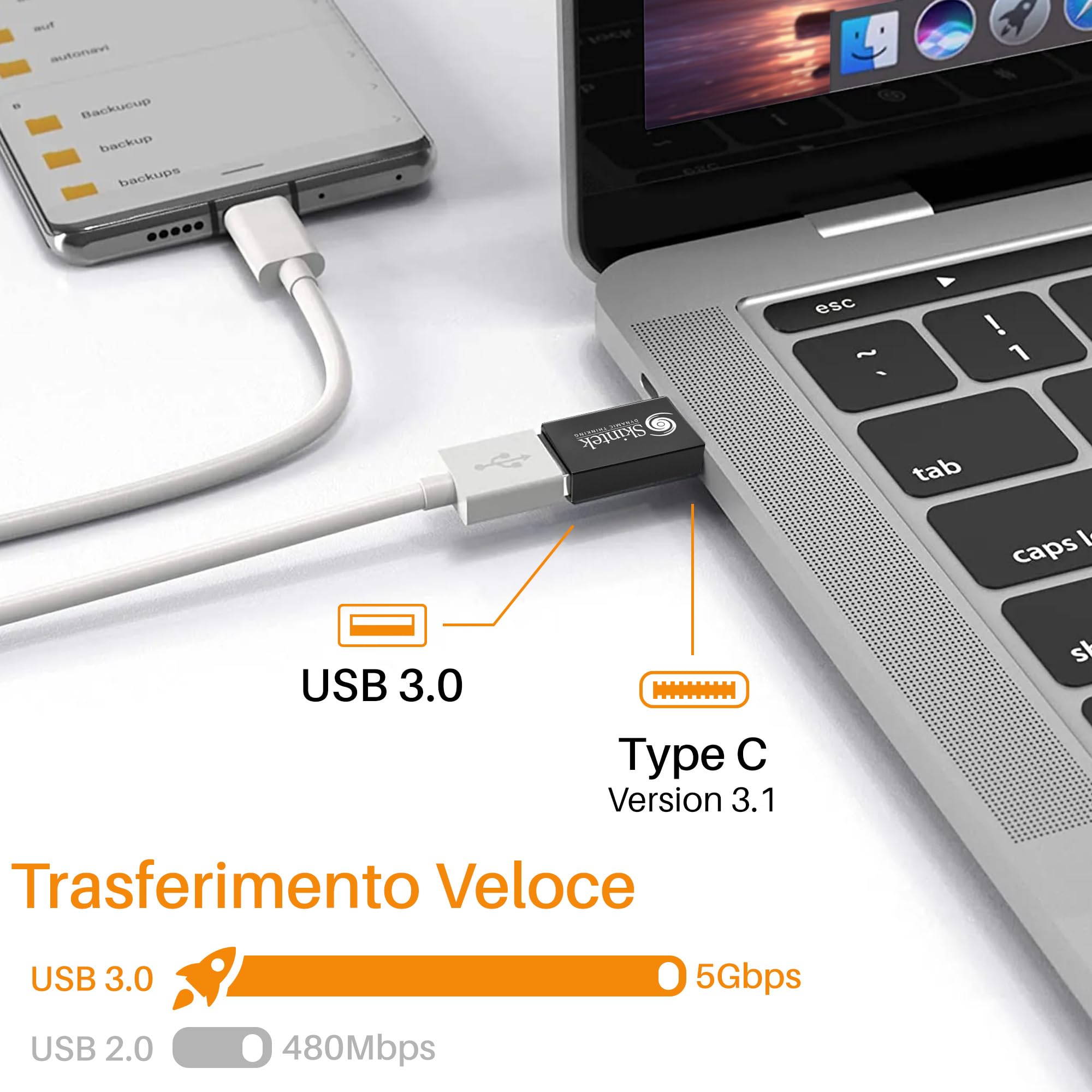Adattatore USB Bluetooth V4.0 Class I Permette Di Condividere Dati Con Altri Dispositivi Bluetooth Scambiare Foto Tra Il Proprio
