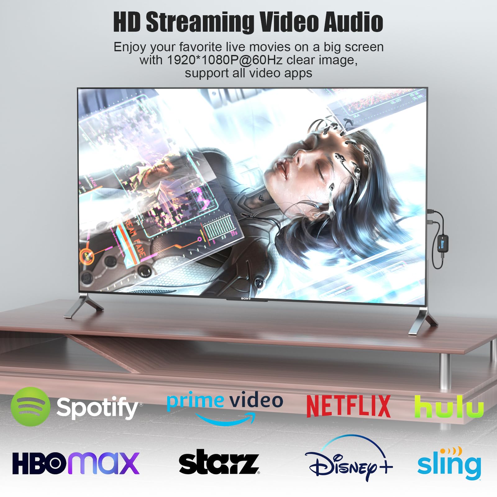 Trasmettitore HDMI Wireless PWAYTEK - 4K/1080P, Portata 100FT, Doppia Banda - Foto 5