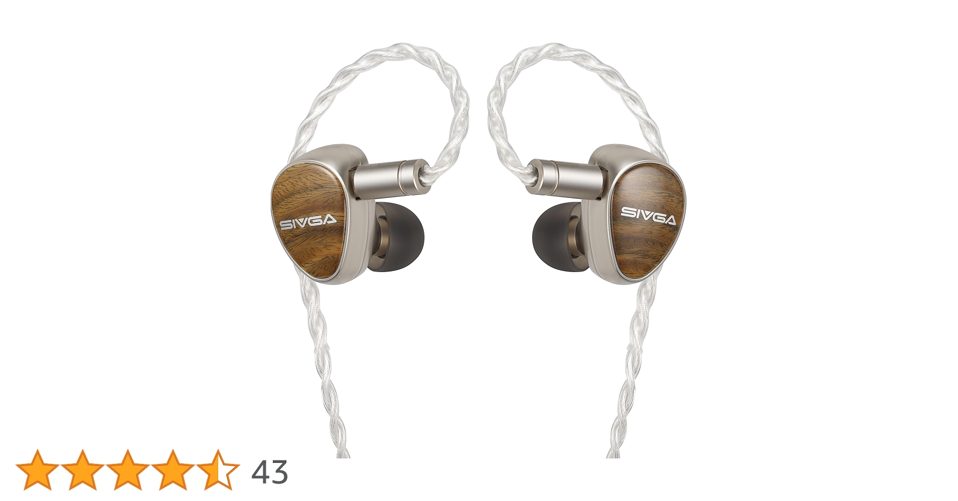 Amazon.co.jp: SIVGA QUE-UTG ガラス振動板イヤホン : 家電＆カメラ