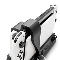 Vista 9 de Glistco Dock N' Lock Compatible with the Nintendo Switch OLED Model Version