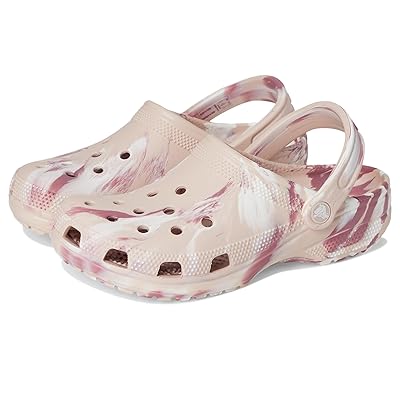Crocs Classic Marbled Tie Dye Clog Clog Shoes Quartz/Multi