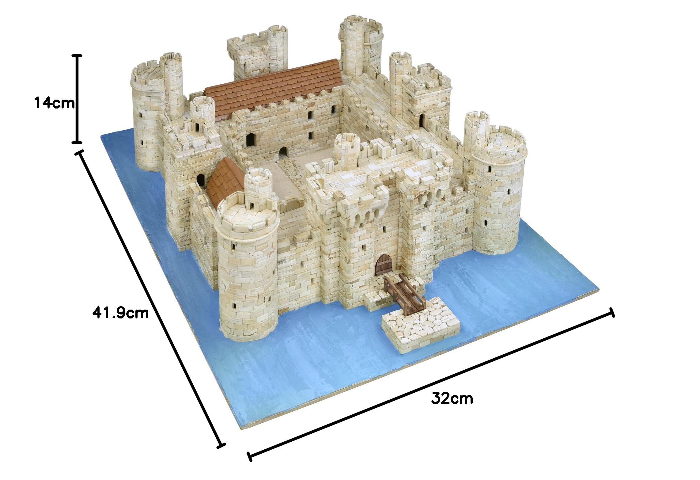 Bodiam Castle Model Kit - Aedes Ars Ref. 01014