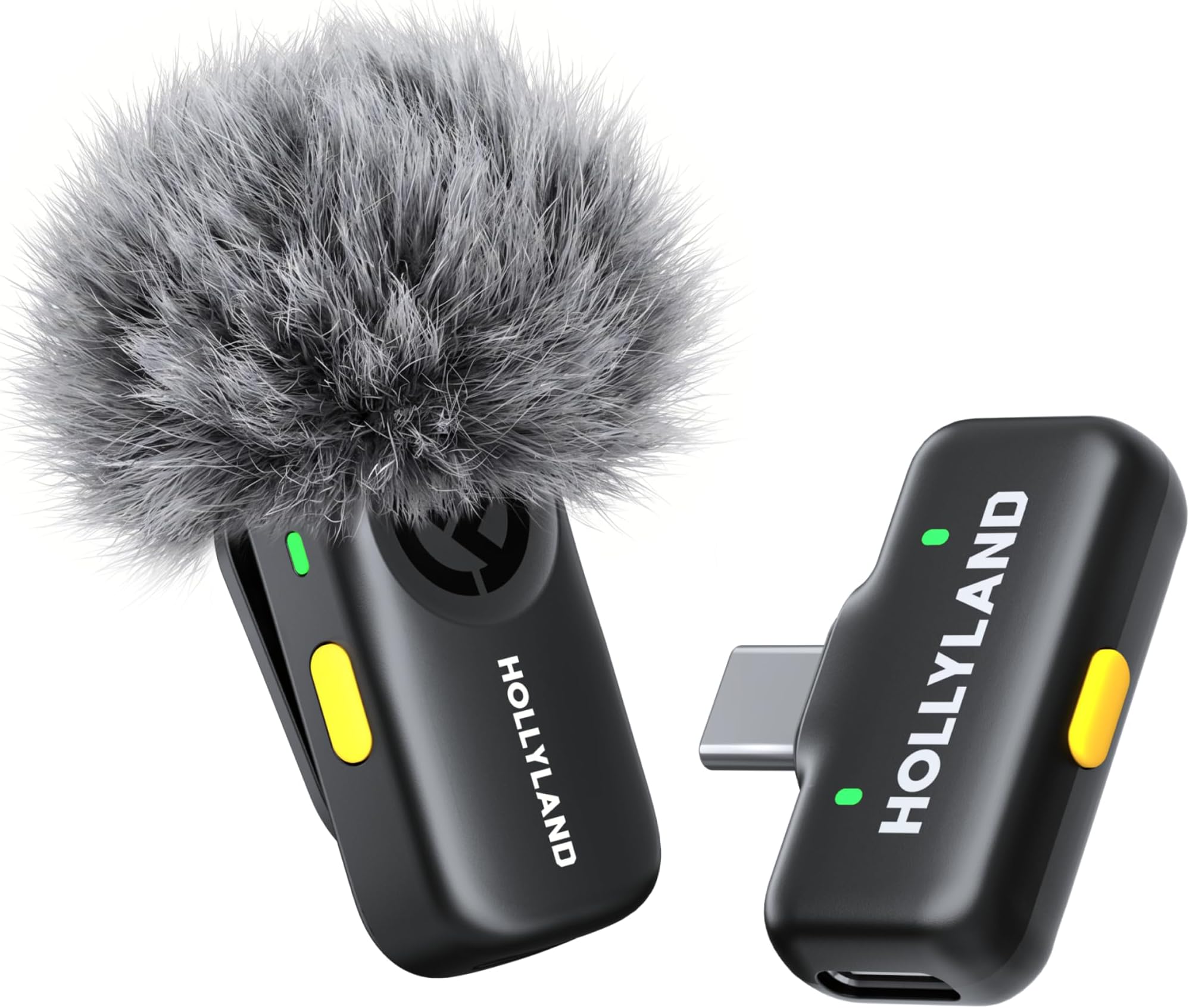 Hollyland LARK A2 Solo(1TX+1USBC RX) Wireless Microphone for iPhone/Android