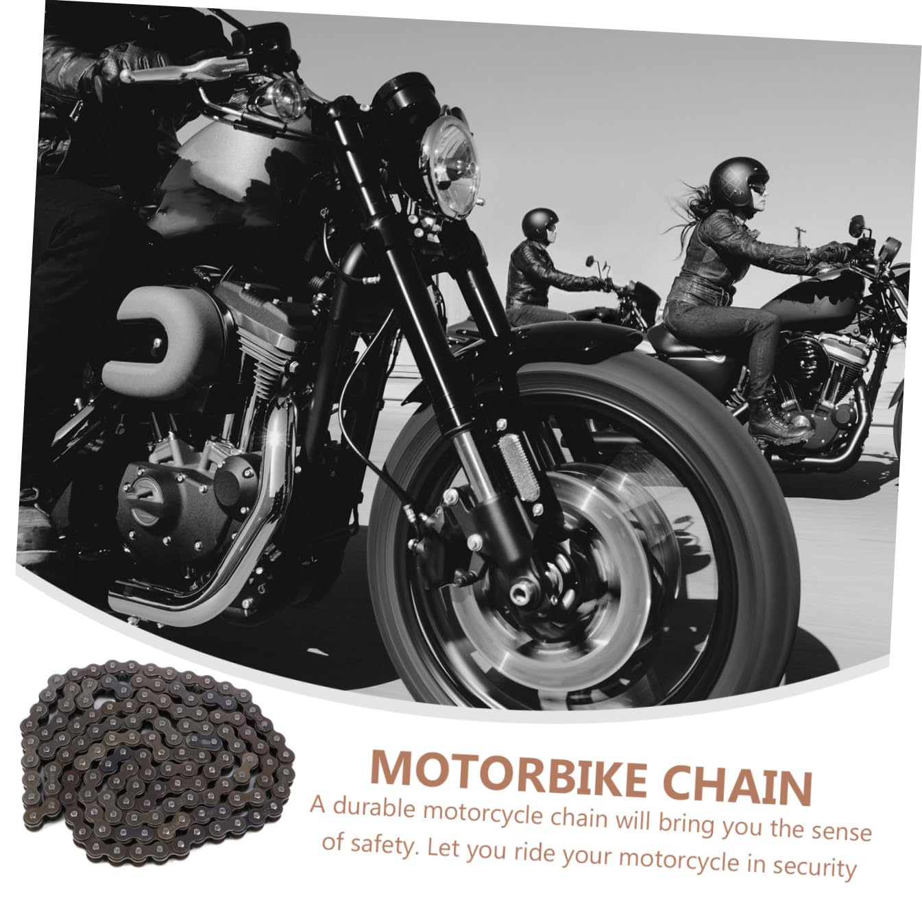 Atv Motorbike Replacement Chain Set with Links And Construction Dirt Bike Chain for Motorbike Parts