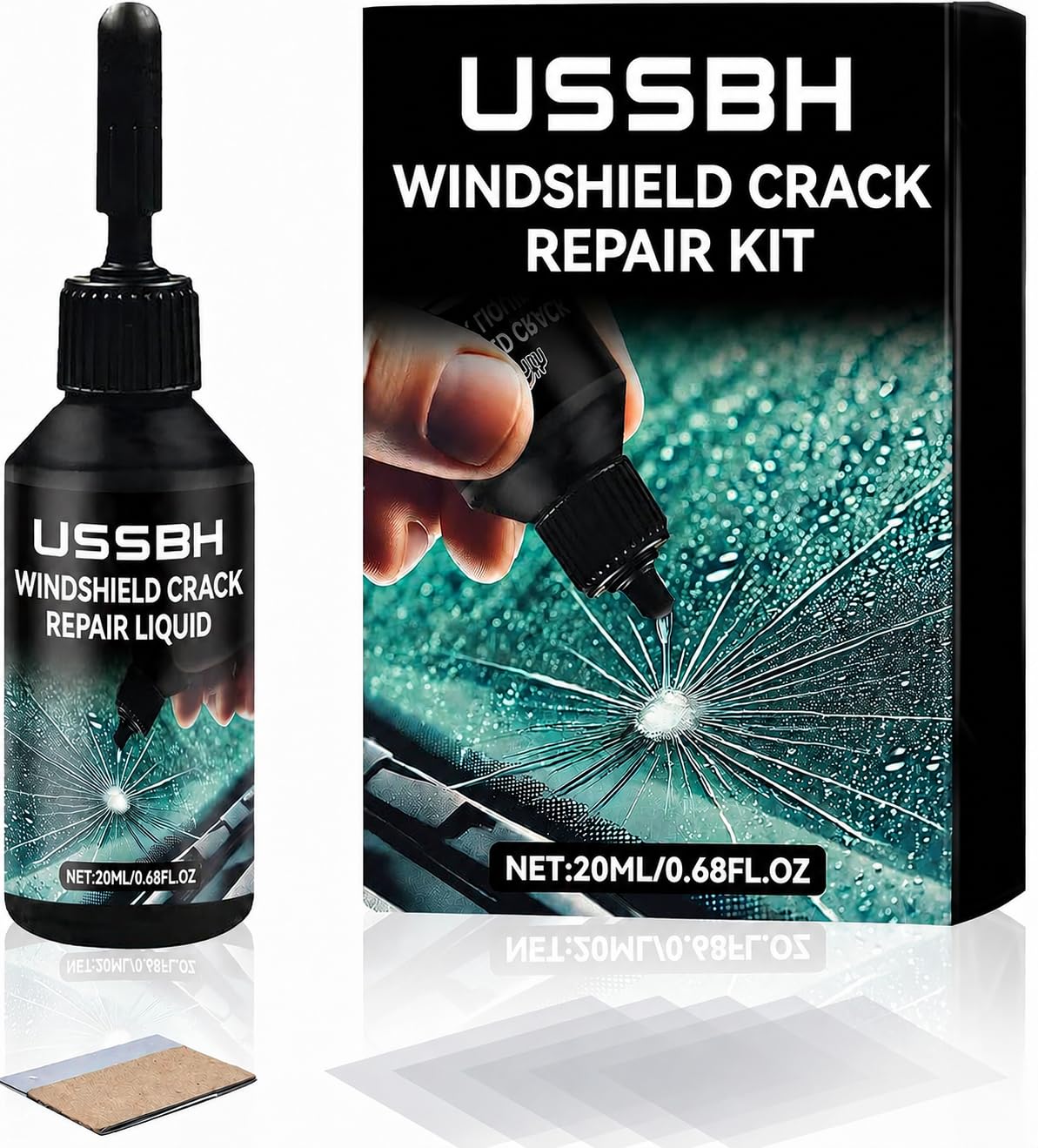 Latest Car Windshield Crack Repair Kit, Glass Repair Liquid for Cracks for Fix Auto Windshield Glass Cracks, Car WindowGlass Repair Tool Set for Quick and Easy Auto Scratch Fix-picture-11