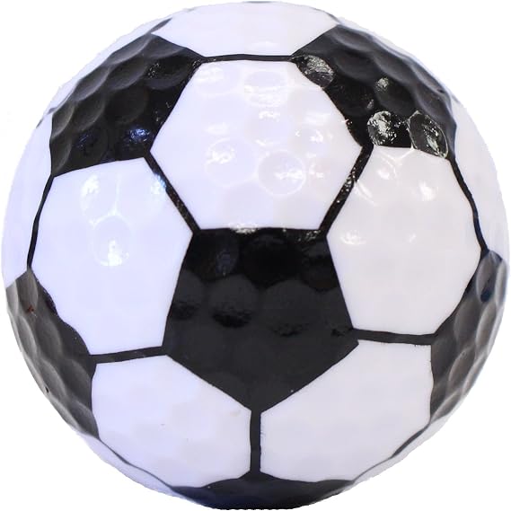 Player Supreme Novelty Cute Golf Balls | Sports Theme | Golf Ball Gift Set | 6 Pack