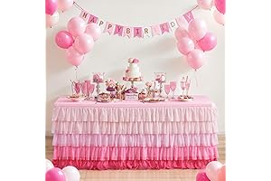 Premium Ruffled Table Skirt for An Enchanting Ambiance