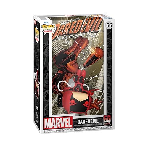 Funko Pop! Comic Cover: Dd 60th β Daredevil #1β - Collectable Vinyl Figure - Gift Idea - Official Merchandise - Toys for Kids & Adults - Movies Fans - Model Figure for Collectors and Display