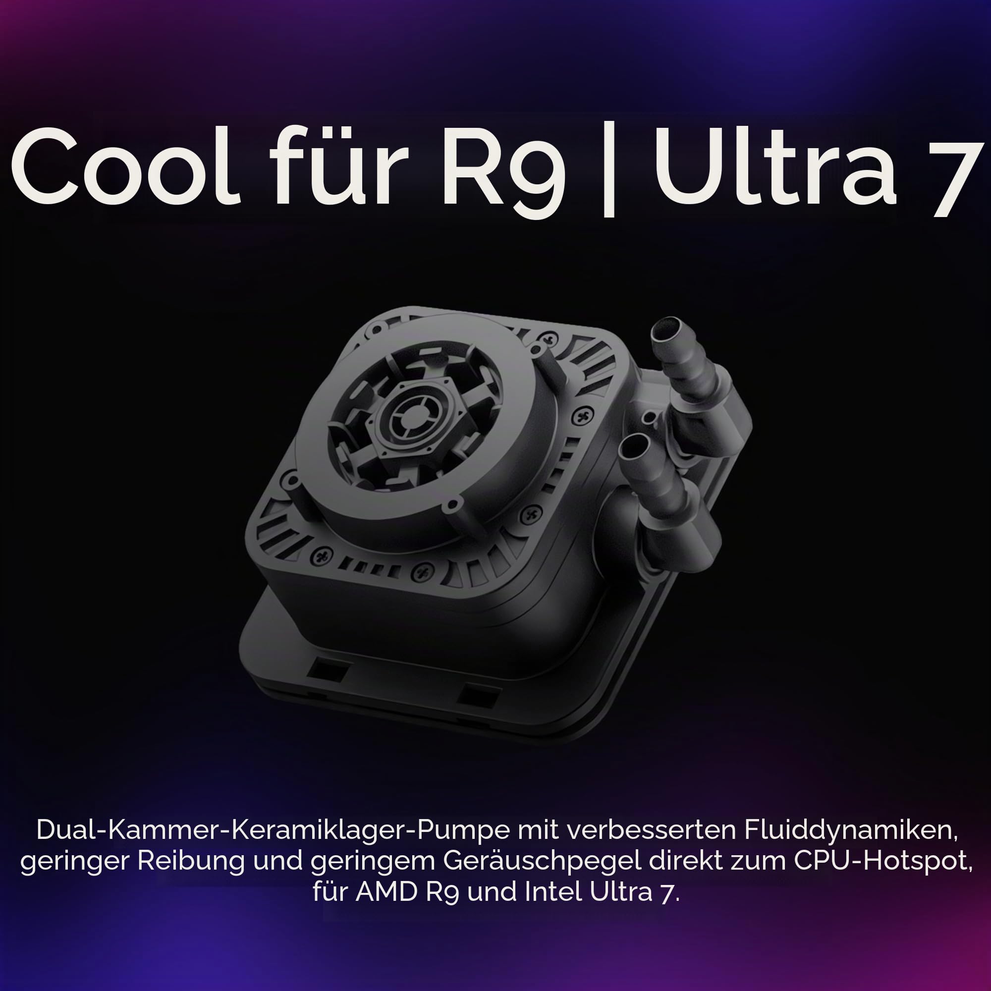 Cooler Master MasterLiquid ML360 Illusion ARGB Close-Loop AIO CPU-Flüssigkeitskühler, durchscheinende Kuppel, 360 mm Heizkörper, MF120 Halo PWM, AMD Ryzen AM5/AM4, Intel LGA1700/1200