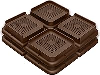 Vista 36 de Elevadores de cama de 6 pulgadas resistentes, elevadores de muebles para cama, escritorio, mesa, sofá, sofá, elevadores de cama de gran