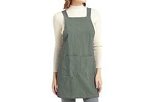 No-Tie Cross Back Apron for the Dedicated Ballerina Farmer