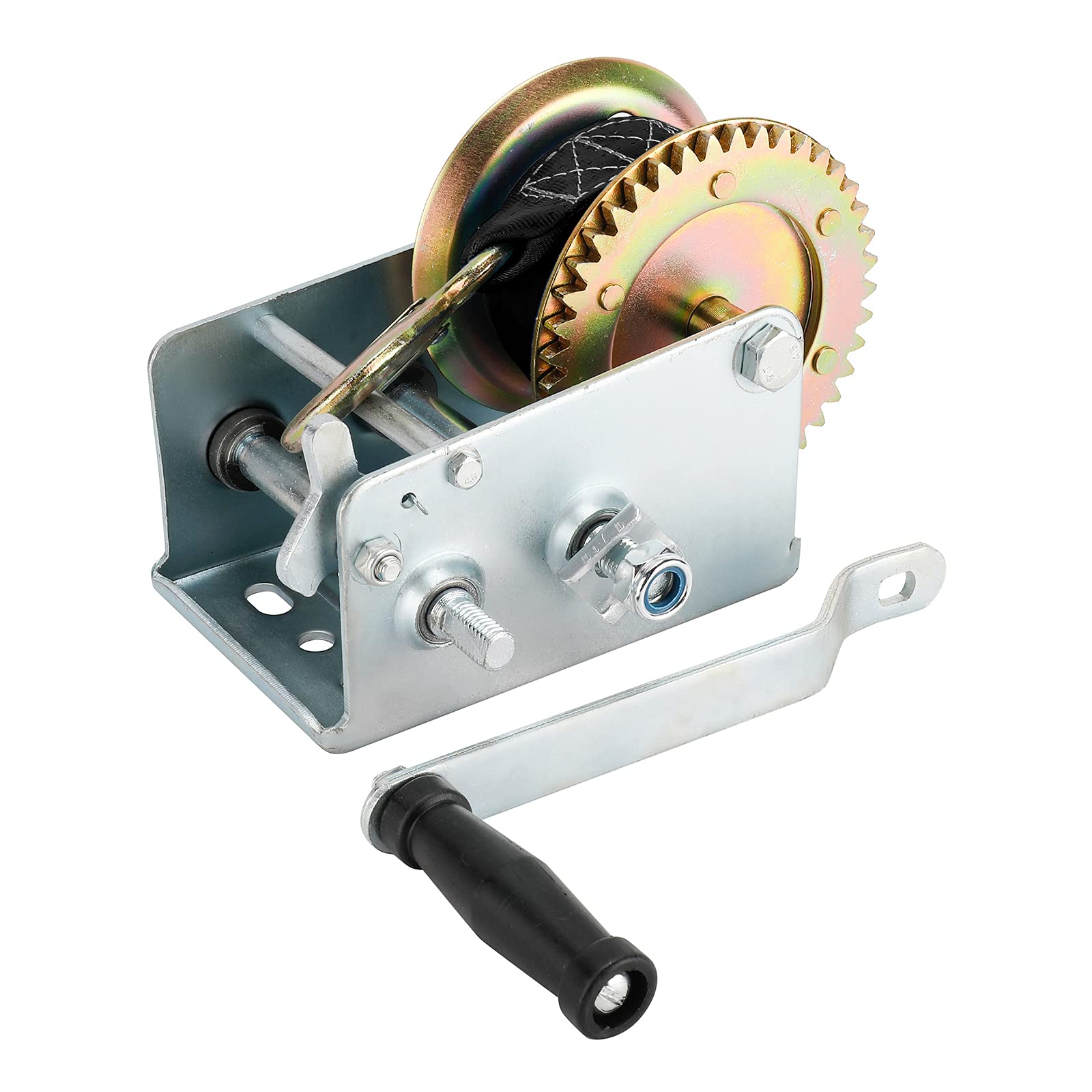 FreeTec 270 kg 600 lbs handlier handkruk riem tandwiellier polyester