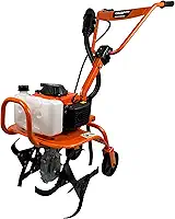 Motocultivador de Solo a Gasolina Tratorito 4T 53cc 3,6HP com Lâminas Cultivadoras Carbon Fak