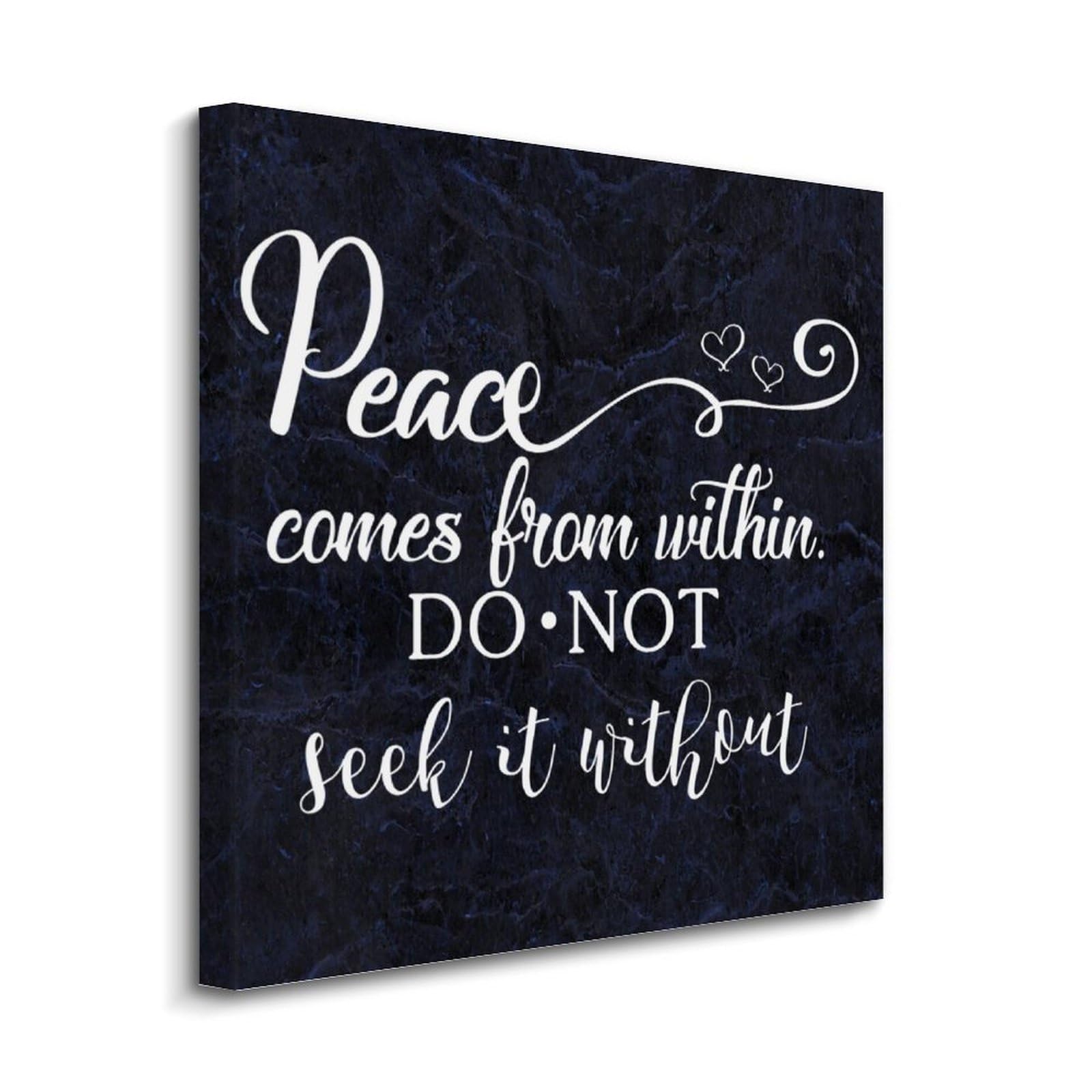 Póster decorativo rústico de 50,8x50,8 cm, cuadro con frase motivacional para pared de dormitorio 8