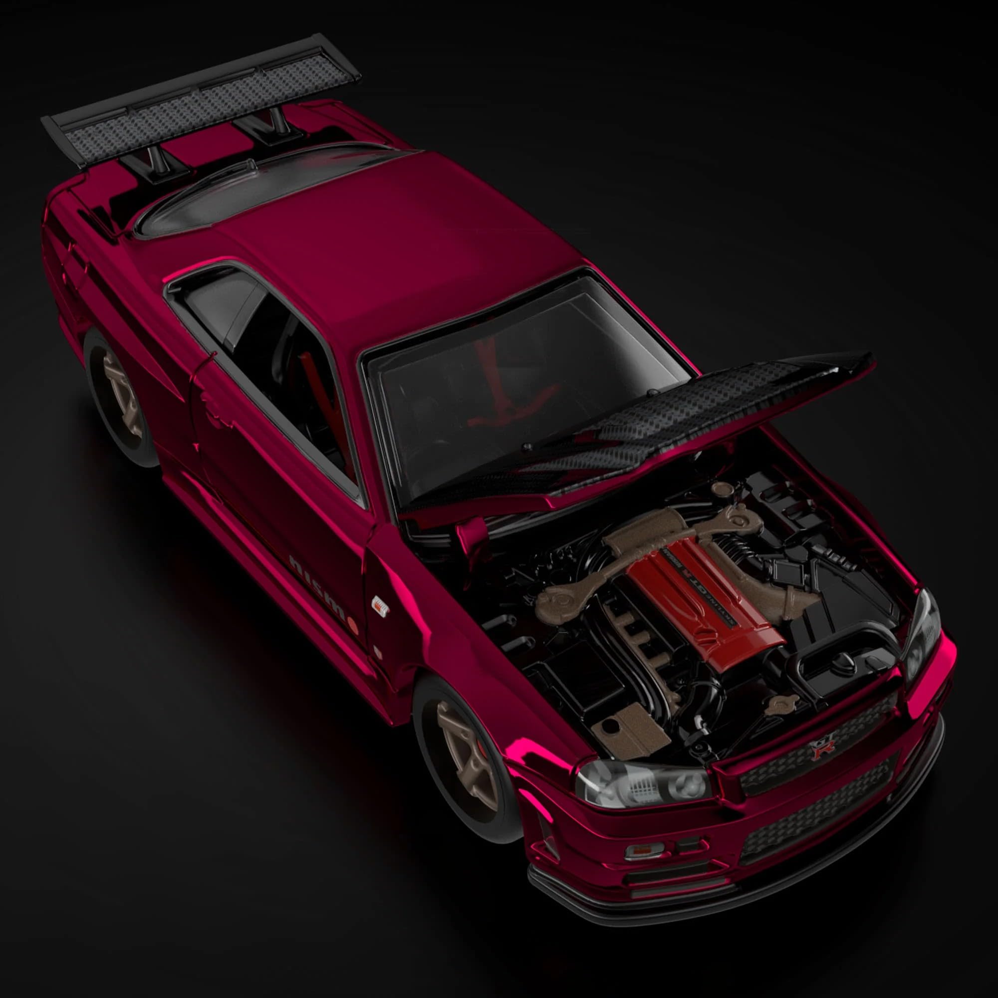 ミニカー Hot Wheels RLC Nissan Skyline GT-R R34 Hot Wheels RLC Exclusive Nissan Skyline GT-R (R34)🔥🔥🔥 MATTEL