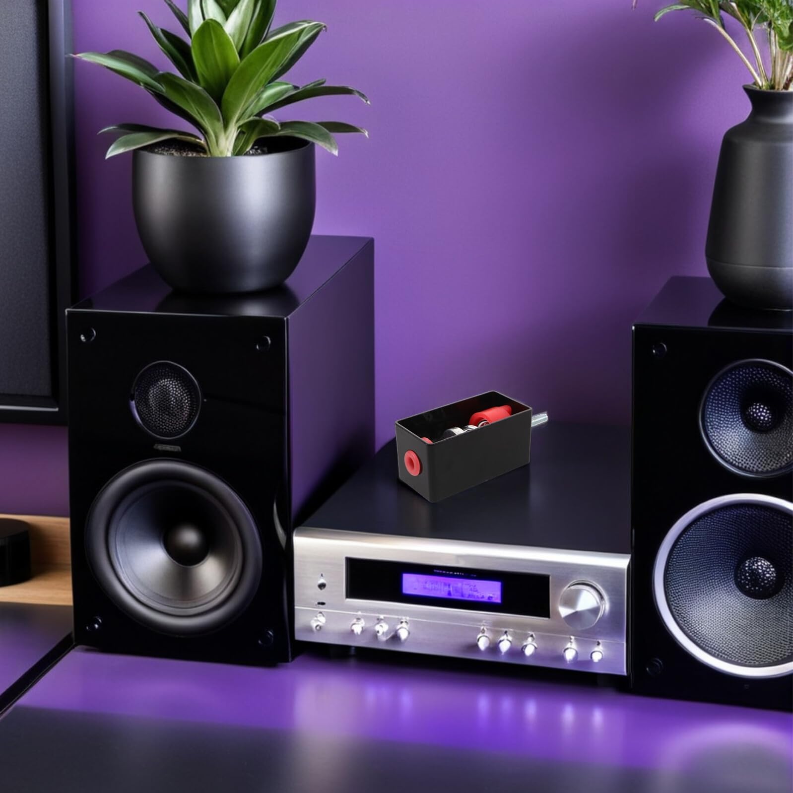 HANABASS 2piezas Aislamiento Acústico Soportes Amortiguadores de Vibraciones para Techo Barra de Suspensión Resorte Aislante de Vibraciones Amortiguador de Ruido para Ktv