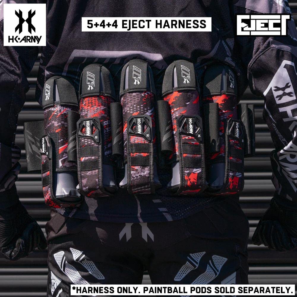 HK Army Scorch Paintball-Geschirr-Set mit 5 + 4 Auswurf