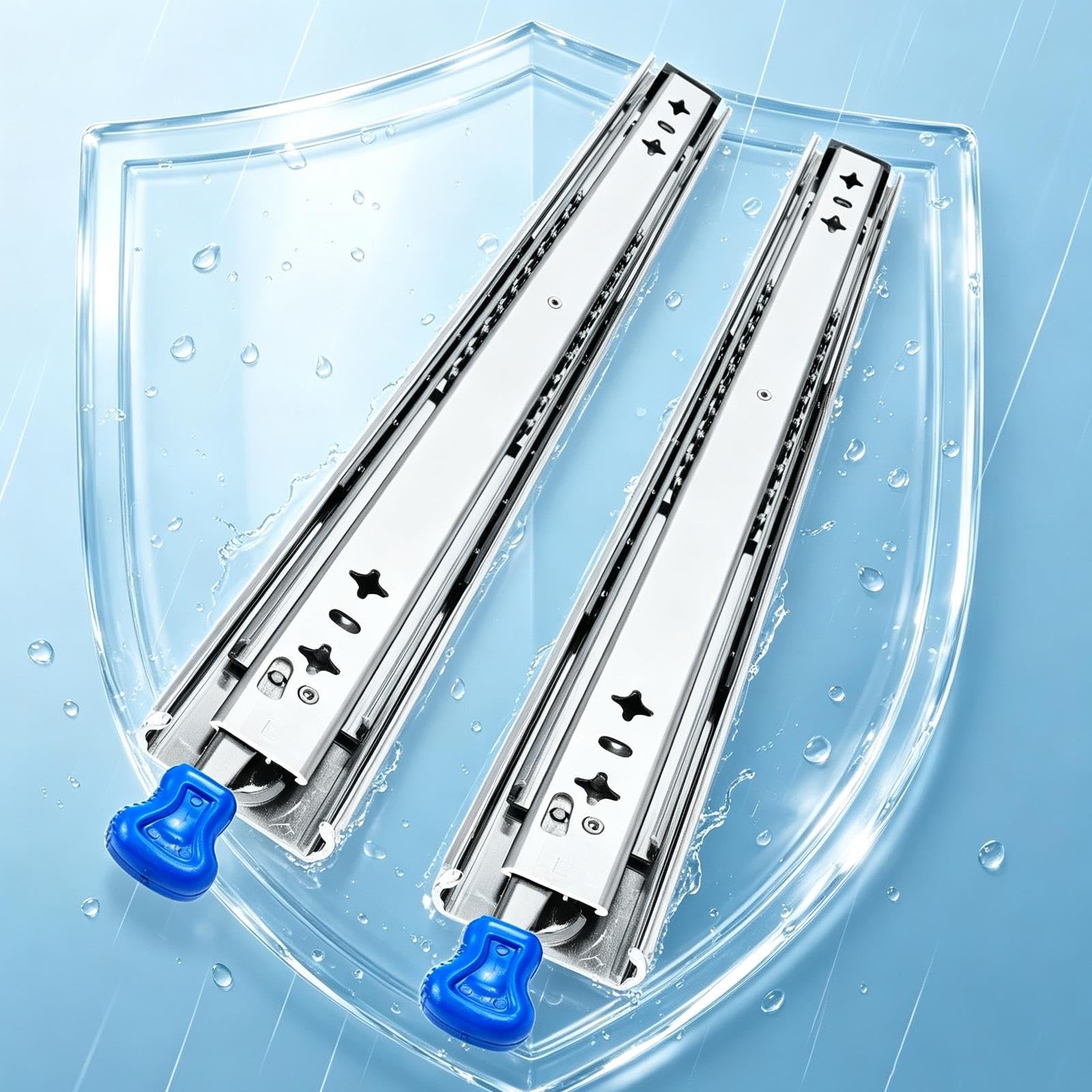 Guide For Cassetti armadio, Confezione Da 2, Guide For Cassetti Cuscinetti