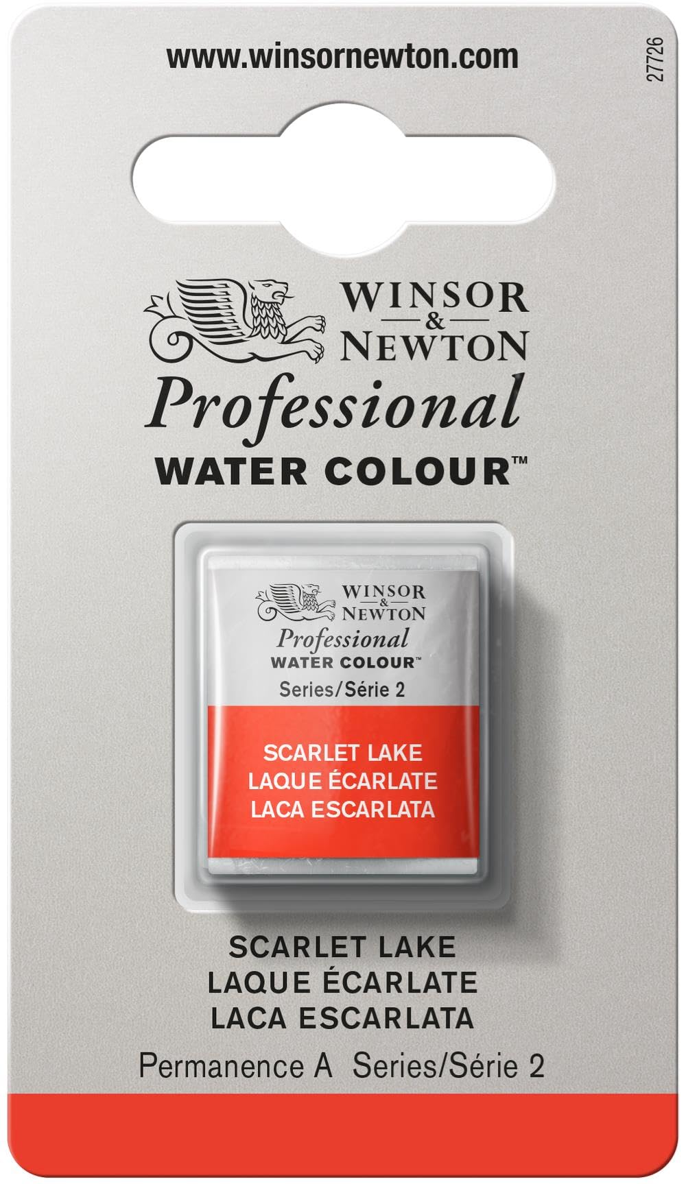 Winsor & Newton Scarlet Lacquer Professional Watercolour Medium Godet