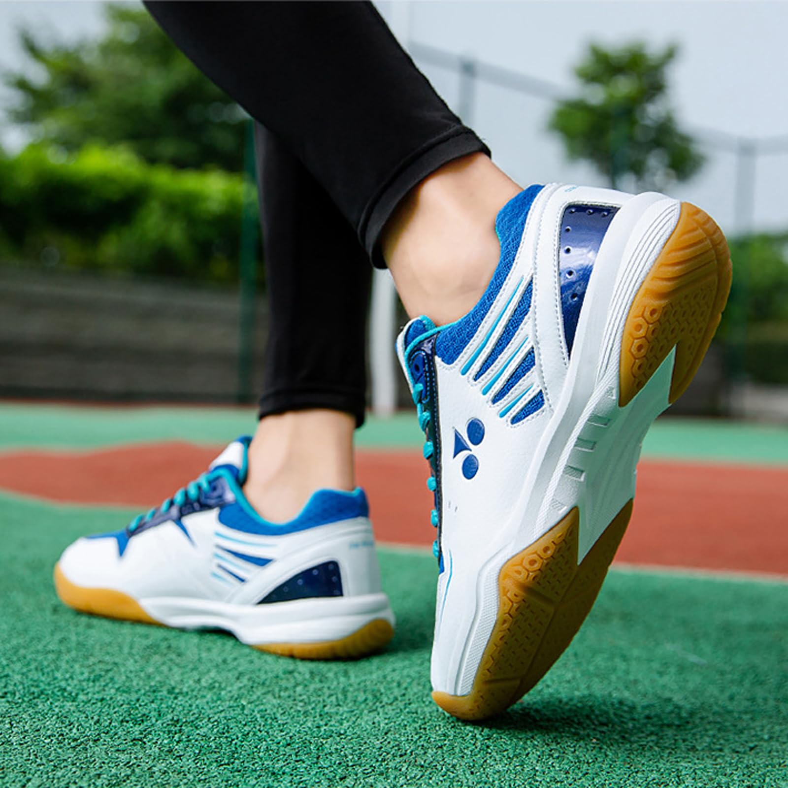 Zapatos De Tenis De Mesa,Zapatos De BáDminton,Zapatillas De Tenis BáDminton,Zapatillas Ligeras BáDminton,Transpirable,Resistente Al Desgaste,Anti Slip,para Diversas Ocasiones Diarias