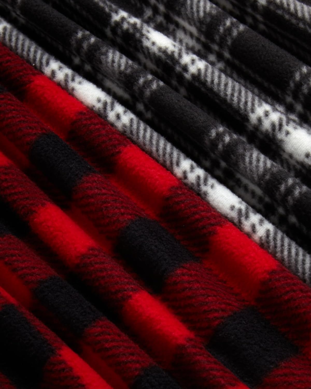 Mad Game Boys Pajama Pants - 2 Pack Soft Sleepwear Micro Polar Fleece Printed Plaid Pajama Bottoms for Kids - Image 6