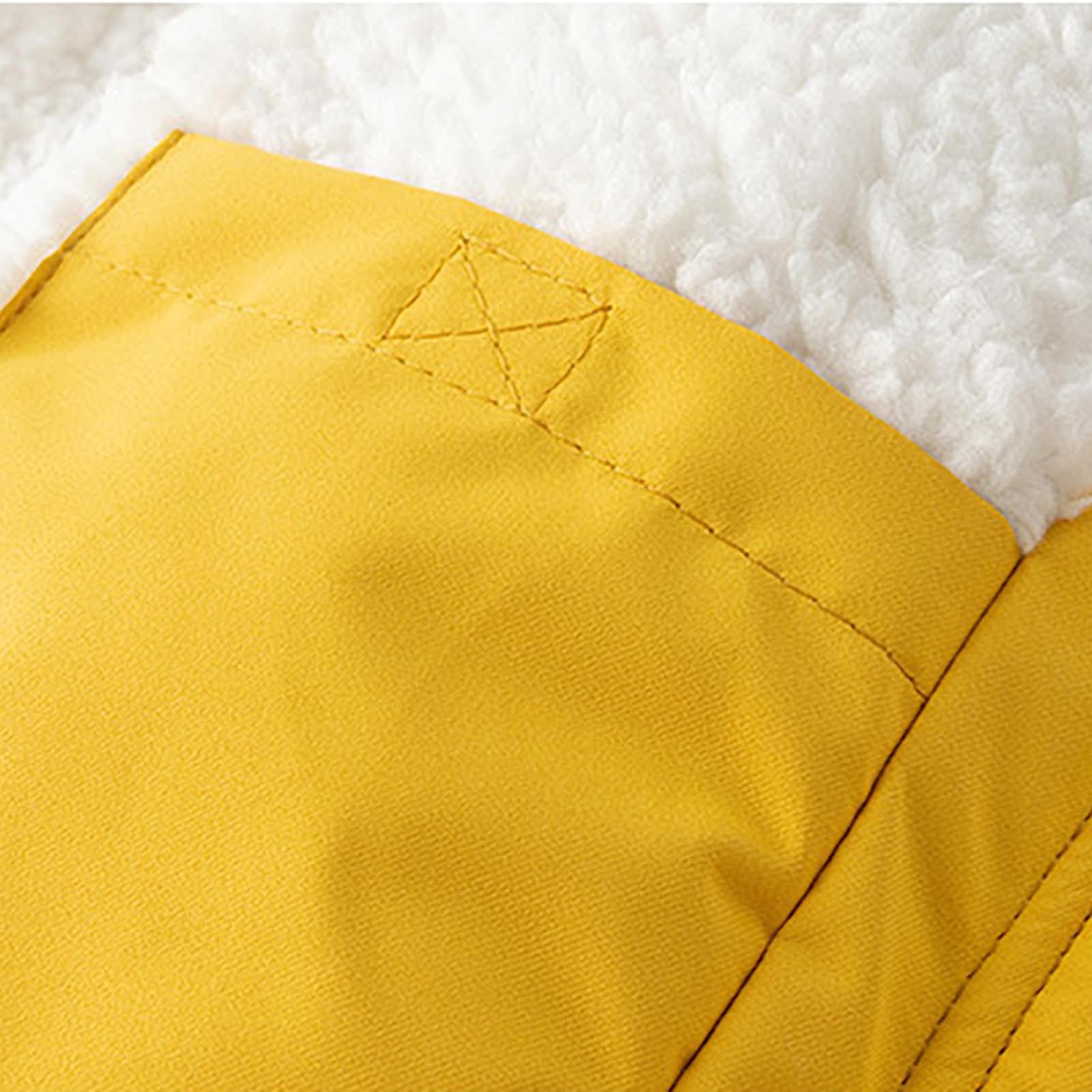 Abitini per Bambina Tuta da Sci per Bambini in Pile Giacca Multitasche e Pantaloni per Bambini Inverno Windbroof Snowboard Tute da Neve Calde Invernali Unisex