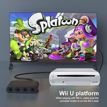 Gamecube Controller Adapter for Switch 2 & Switch 1/OLED PC WII U