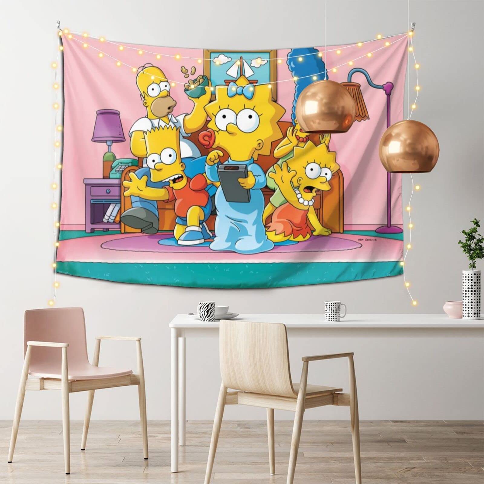 Amazon.co.jp: ザ・シンプソンズ タペストリー インテリア 壁掛け
