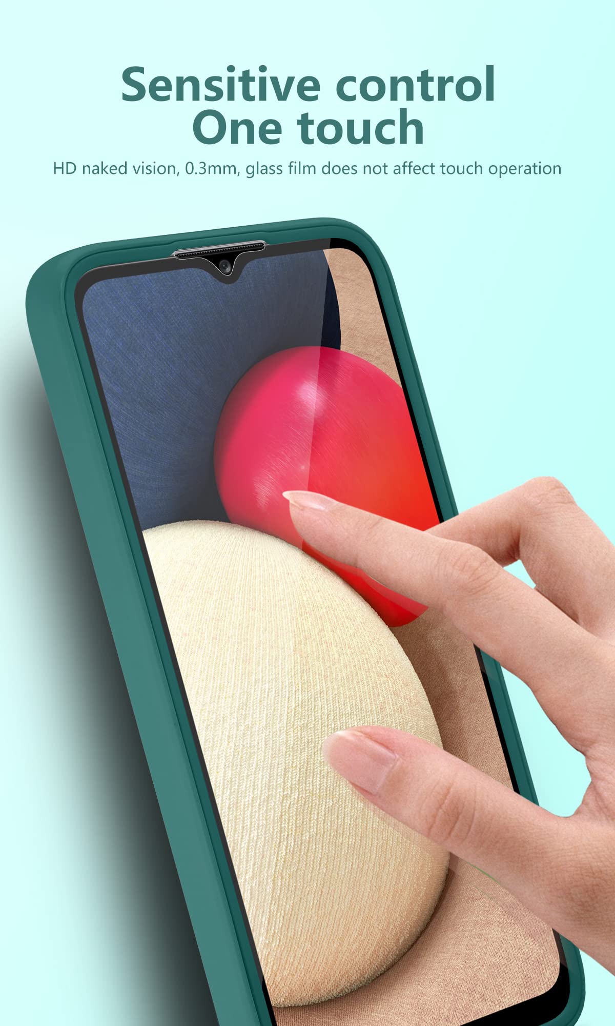 Cover Per Xiaomi Poco F3 / Mi 11i 5G - Custodia In Silicone Morbido TPU, Verde Scuro, Con Anello Porta 360° E Supporto, Ultra Sottile