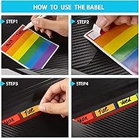 Vista 5 de Carpeta de archivos expansible, organizador de archivos de 13 bolsillos, carpeta de archivo de acordeón, carpeta de archivos expandible