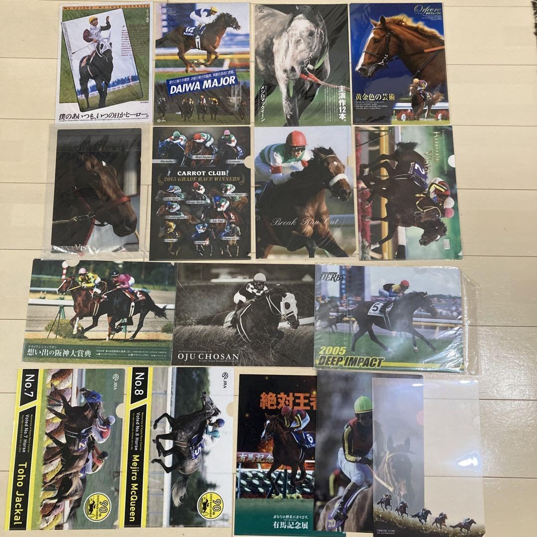 Amazon.co.jp: JRA 競馬 ヒーロー列伝等 クリアファイル 限定等