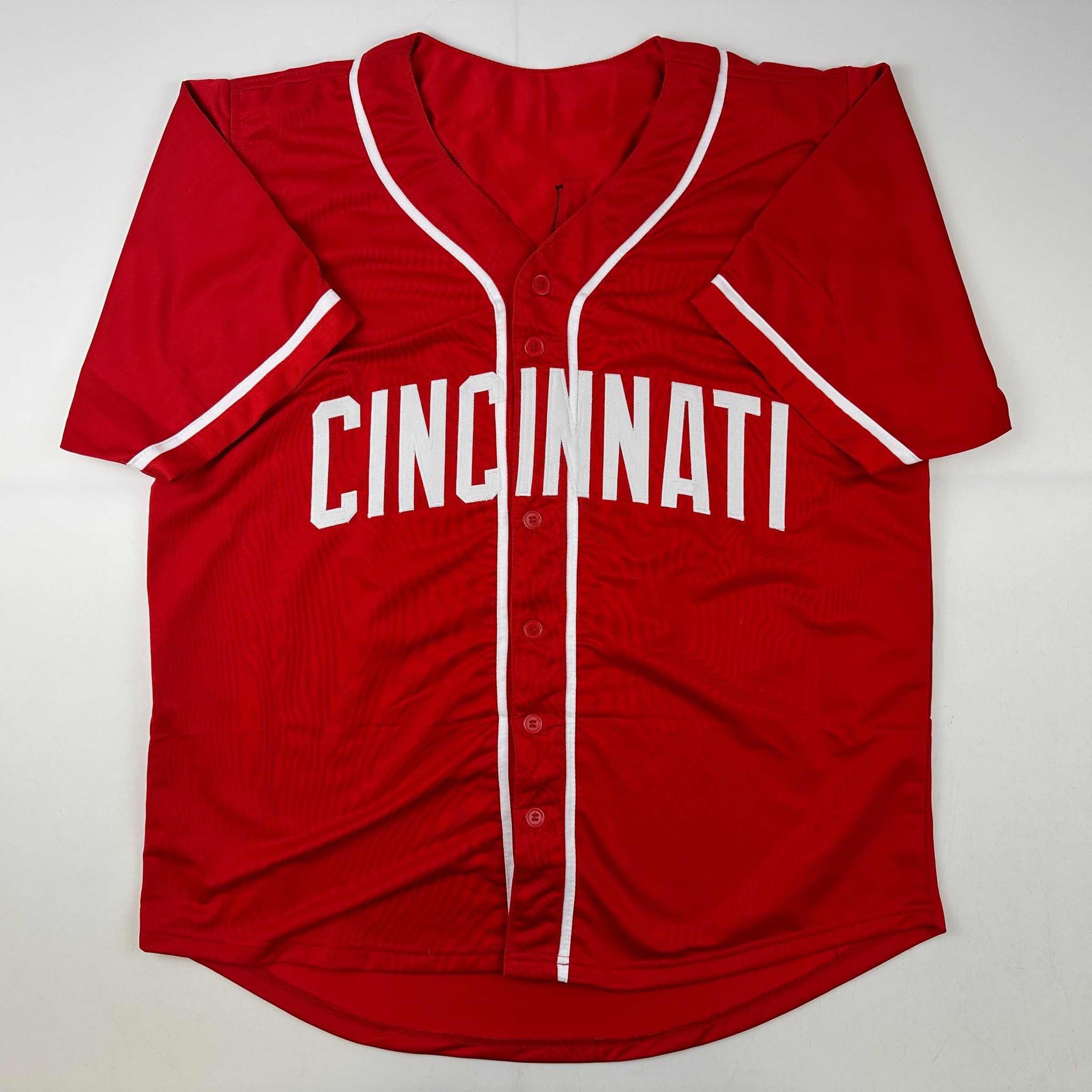 Facsimile Autographed Elly De La Cruz Cincinnati Red Reprint Laser