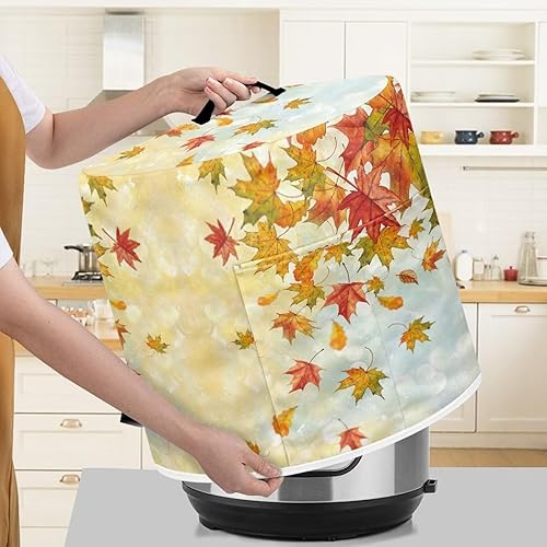 Miniatura 10 de Psesaysky Cubierta para olla arrocera de dibujos animados, fácil limpieza, a prueba de polvo, cubiertas para electrodomésticos pequeños, protección