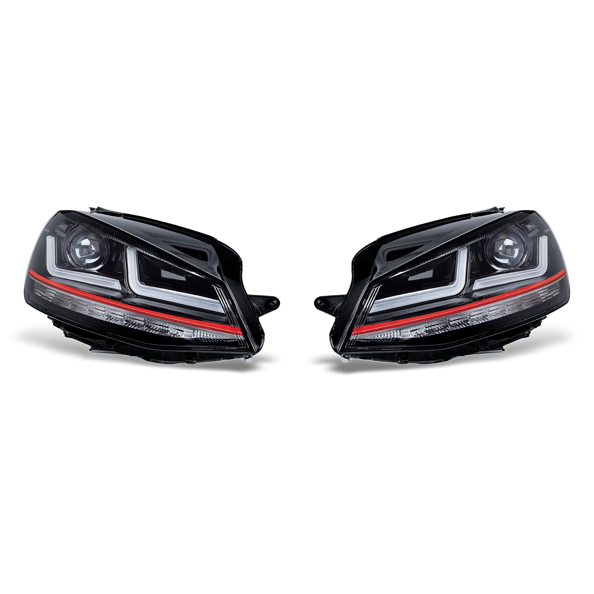 OSRAM LEDriving Golf 7 LED headlight, GTI edition as halogen replacement, LED upgrade, LEDHL103-GTI, left-hand drive cars only (1 complete set)