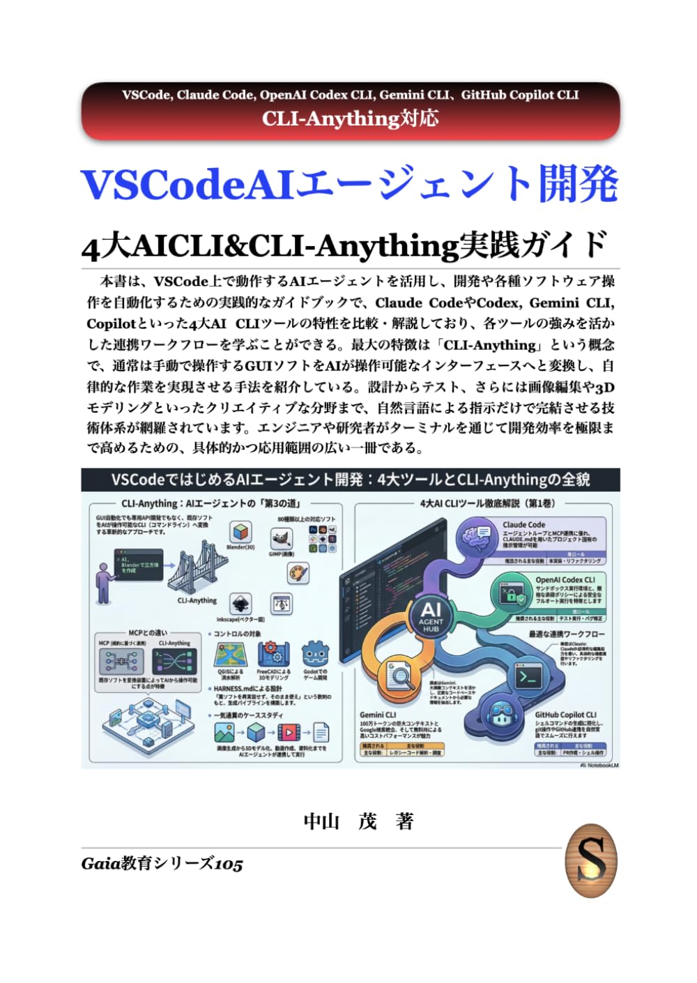 VSCode AIエージェント開発 4大AICLI & CLI-Anything 実践ガイド