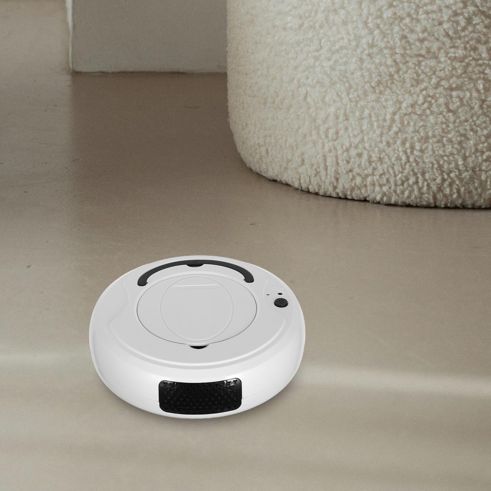 Zerodeko Aspirador Automático Inteligente y Sistema de Evitación de Obstáculos Robot Diseño Ruido para Limpieza de Polvo y Alfombras en Hogar