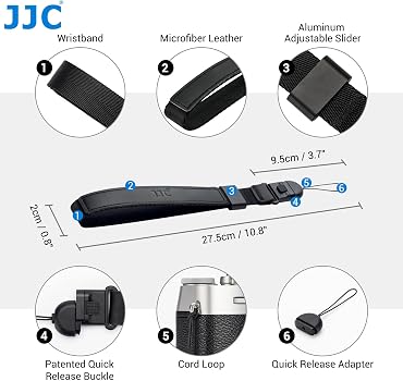 Dragonne Rapide Pour Appareil Photo Sans Miroir – Sangle De Sécurité Confortable Et Ajustable - 8