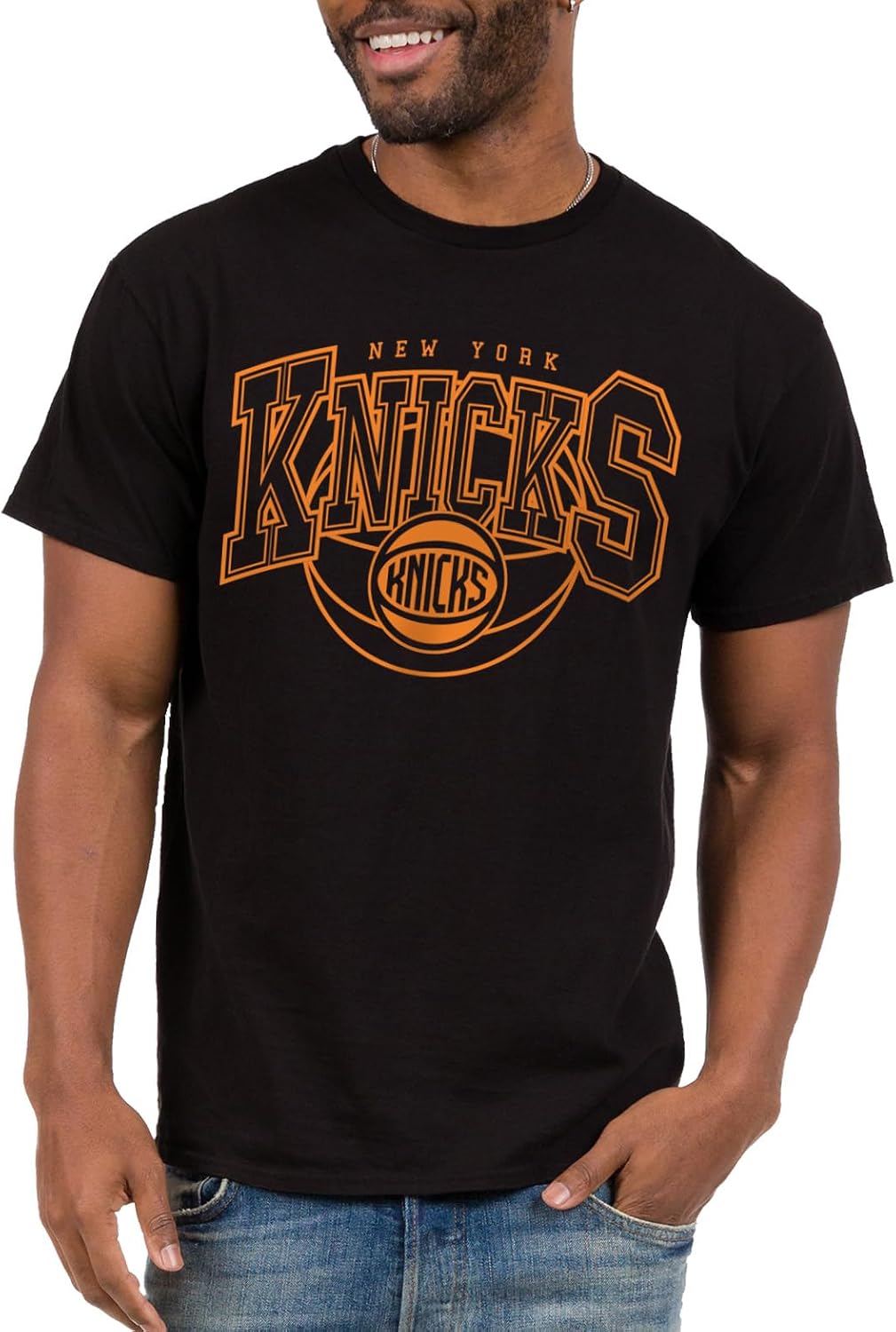 Junk Food NBA - Monochromatic Arch - Officially Licensed Adult Short Sleeve Fan Tee for Men and Women