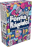 Galápagos, Pensa Rápido!, Jogo de Cartas para Amigos, 2 a 6 jogadores, 20 minutos por partida