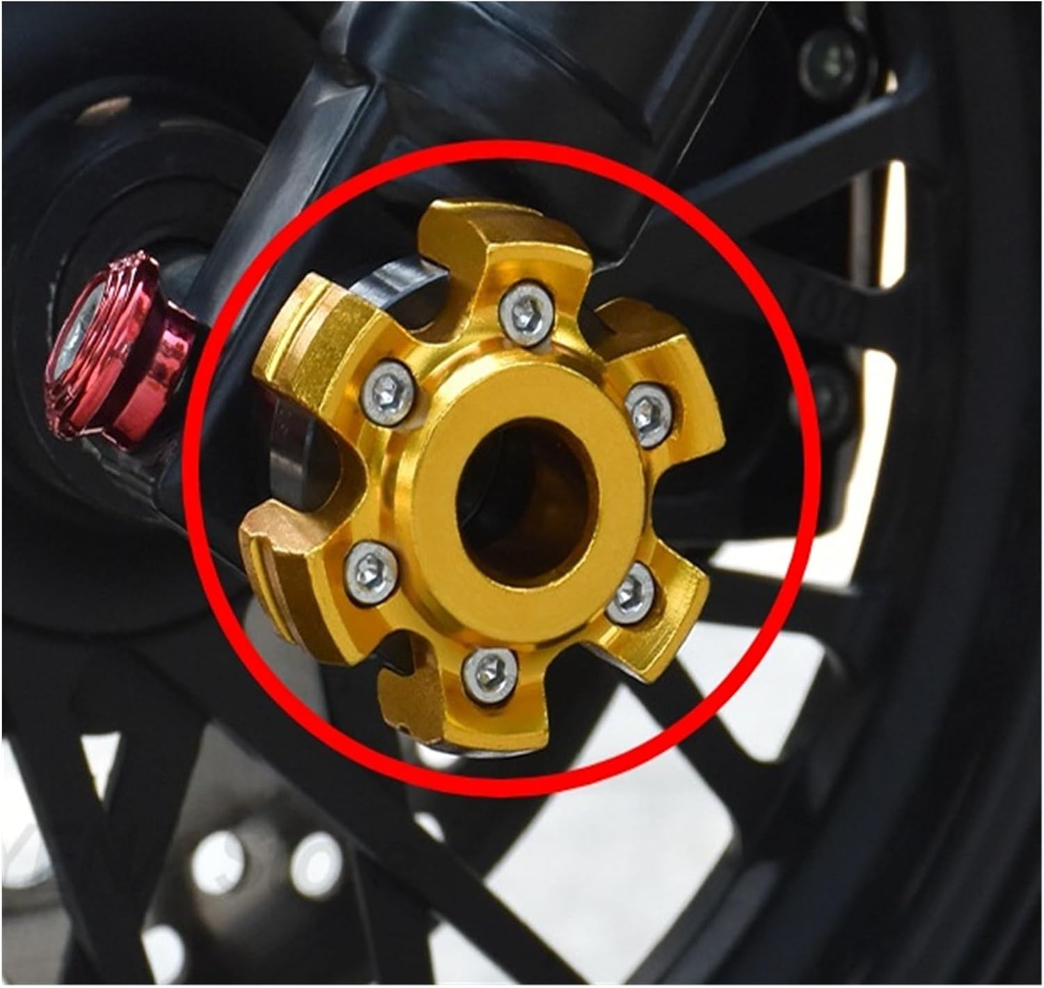 Motorcycle Frame Sliders Falling General Motorcycle Wheel Frame Slider Fall Protection Explosion-Proof Front Fork Cup Collision Safety Accessories