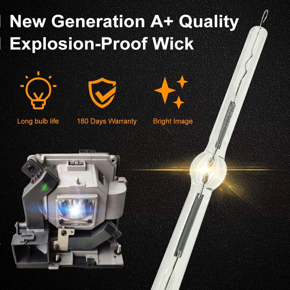 A+ Quality NP28LP / 100013541 Replacement Projector Lamp Bulb with Housing Compatible with NEC M322X M322W M302WS M323X M323W M303WS