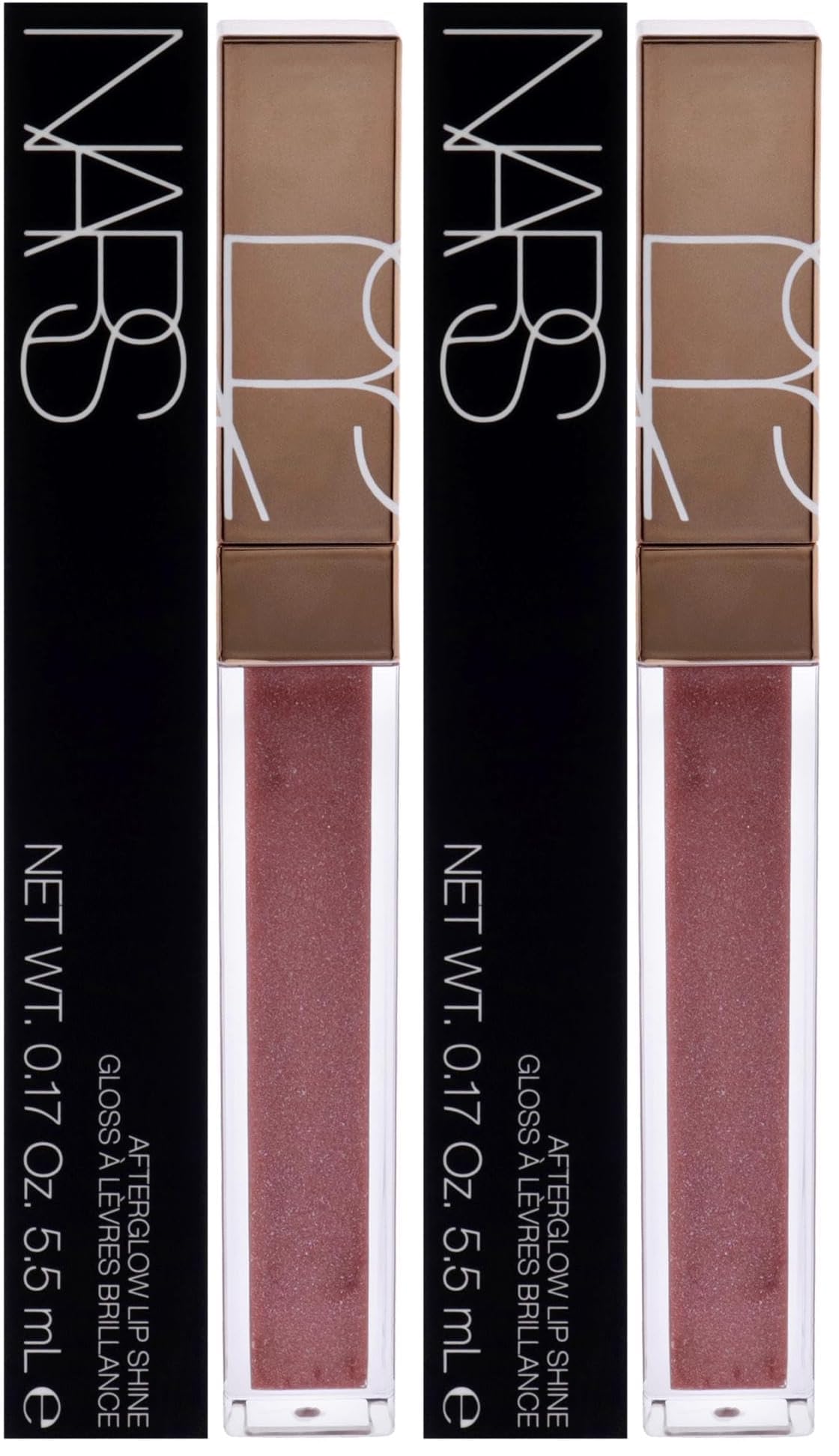 NARS Afterglow Lip Shine - Supervixen for Women - 0 17 oz Lip Gloss Pack of 2