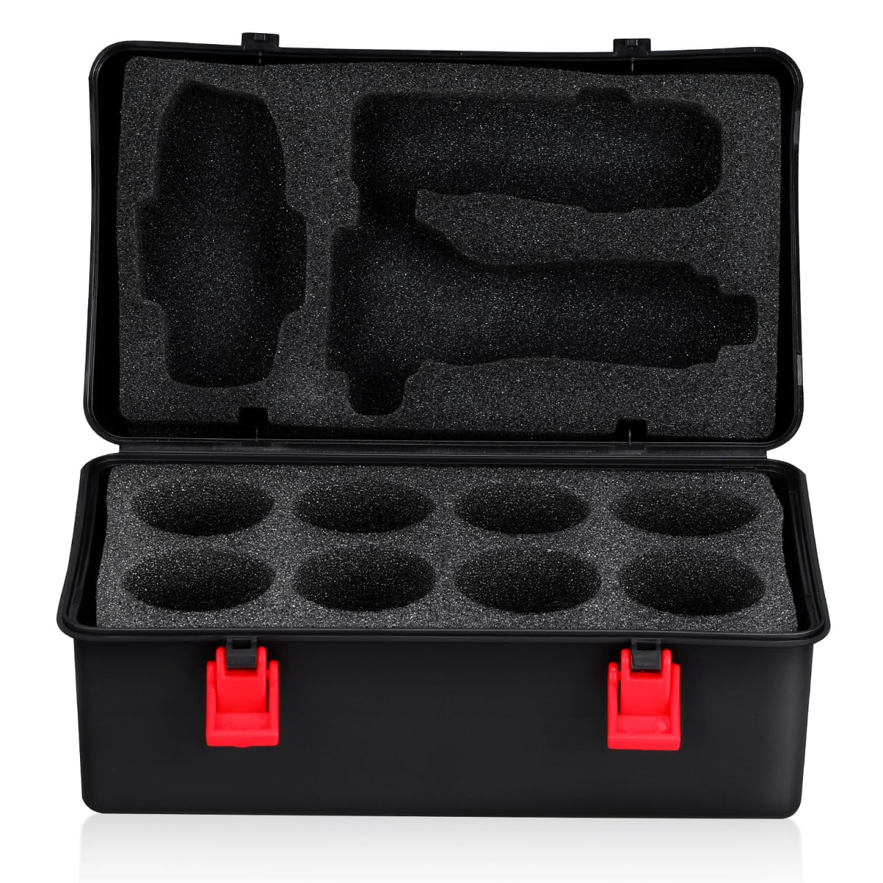 Gyro Organizer Aufbewahrungsbox mit Griff leichter Kunststoff Battling Top Aufbewahrungskoffer für Separates Fächer-Design schützt Zubehör tragbare Spielzeugbox für Reisen und