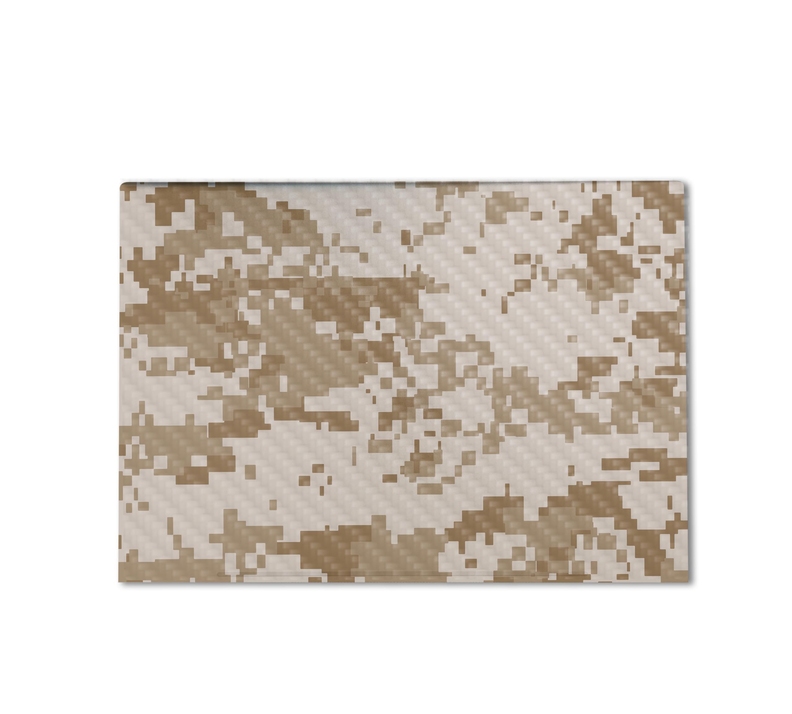 Carbon Fiber Gaming Skin Compatible with HP Envy x360 16” (2023) - Desert Camo - Premium 3M Vinyl Protective Wrap Decal Cover - Easy to Apply | Crafted in The USA by MightySkins