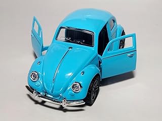 Maket Miniature Car Metal Beetles - Open Doors Pull Back Pull Back Length 13cm (Lebn)