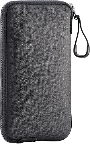 Miniatura 3 de OneJoy Bolsa de neopreno para teléfono, funda protectora ligera para teléfono celular con gran apertura de cremallera, bolsillo interior,